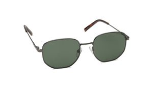 Image 2 of Green Square Sunglasses for Men and Women from Polaroid Available at Titan Eye+