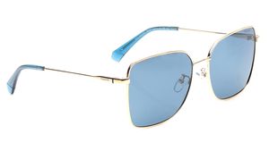 Image 2 of Black Rectangle Sunglasses for Women from Polaroid Available at Titan Eye+