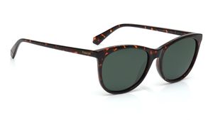 Image 2 of Green Rectangle Polarized Sunglasses for Women from Polaroid Available at Titan Eye+