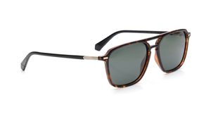 Image 2 of Green Rectangle Eyeglasses for Men from Polaroid Available at Titan Eye+