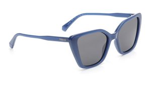 Image 2 of Grey Butterfly Sunglasses for Women from Polaroid Available at Titan Eye+