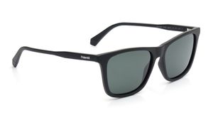 Image 2 of Green Rectangle Sunglasses for Men from Polaroid Available at Titan Eye+