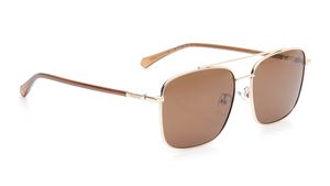 Image 2 of Bronze Navigator Sunglasses for Men from Polaroid Available at Titan Eye+