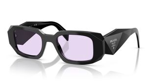 Image 2 of Violet Rectangle Sunglasses for Women from Prada Available at Titan Eye+