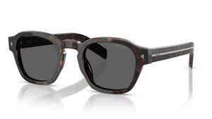 Image 2 of Grey Phantos Sunglasses for Men from Prada Available at Titan Eye+