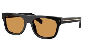Image 2 of Brown Pillow Sunglasses for Men from Prada Available at Titan Eye+