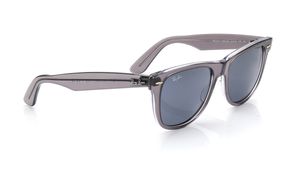 Image 2 of Grey Wayfarer Polarized Sunglasses for Men and Women from Rayban Available at Titan Eye+
