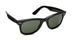 Image 2 of Green Wayfarer Sunglasses for Men and Women from Rayban Available at Titan Eye+