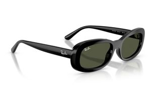 Image 2 of Green Oval Sunglasses for Women from Rayban Available at Titan Eye+
