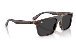 Image 2 of Black Square Sunglasses for Men and Women from Rayban Available at Titan Eye+