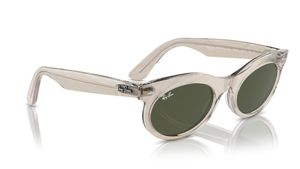 Image 2 of Green Oval Sunglasses for Men and Women from Rayban Available at Titan Eye+