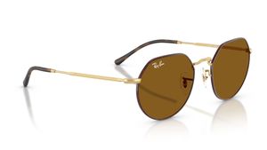 Image 2 of Brown Irregular Sunglasses for Men and Women from Rayban Available at Titan Eye+