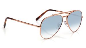 Image 2 of Blue Aviator Sunglasses for Men and Women from Rayban Available at Titan Eye+