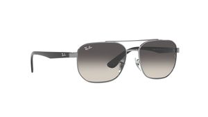 Image 2 of Grey Geometric Sunglasses for Men from Rayban Available at Titan Eye+