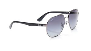 Image 2 of Grey Irregular Sunglasses for Men and Women from Rayban Available at Titan Eye+