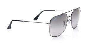 Image 2 of Grey Square Sunglasses for Unisex from Rayban Available at Titan Eye+