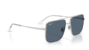 Image 2 of Blue Square Sunglasses for Men and Women from Rayban Available at Titan Eye+