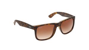 Image 2 of Brown Square Sunglasses for Men from Rayban Available at Titan Eye+