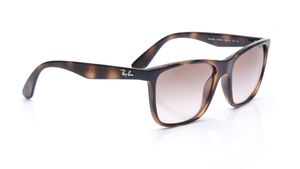 Image 2 of Brown Square Sunglasses for Men from Rayban from Rayban Available at Titan Eye+