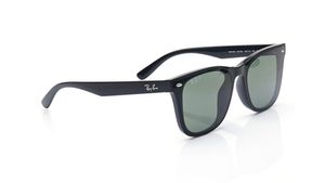 Image 2 of Green Square Polarized Sunglasses for Men and Women from Rayban Available at Titan Eye+