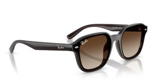 Image 2 of Brown Square Sunglasses for Men and Women from Rayban Available at Titan Eye+