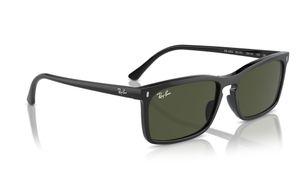 Image 2 of Green Rectangle Sunglasses for Men and Women from Rayban Available at Titan Eye+