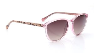 Image 2 of Brown CatEye Sunglasses for Women from Ted Baker Available at Titan Eye+