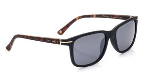 Image 2 of Grey Square Sunglasses for Men from Ted Baker Available at Titan Eye+