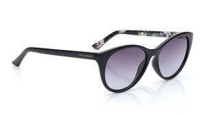 Image 2 of Grey CatEye Sunglasses for Women from Ted Baker Available at Titan Eye+