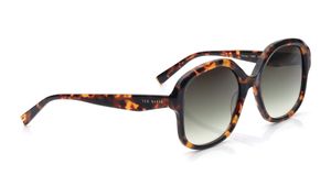 Image 2 of Green Square Sunglasses for Women from Ted Baker Available at Titan Eye+