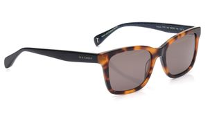 Image 2 of Green Rectangle Sunglasses for Men from Ted Baker Available at Titan Eye+