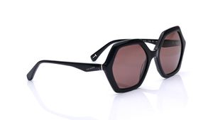 Image 2 of Brown Geometric Sunglasses for Women from Ted Baker Available at Titan Eye+