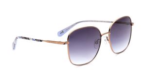 Image 2 of Grey Square Polarized Sunglasses for Women from Ted Baker Available at Titan Eye+
