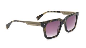 Image 2 of Grey Square Sunglasses for Men from Ted Baker Available at Titan Eye+