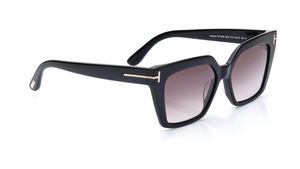 Image 2 of Purple CatEye Sunglasses for Women from Tom Ford Available at Titan Eye+
