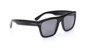 Image 2 of Grey Square Sunglasses for Men from Tom Ford Available at Titan Eye+