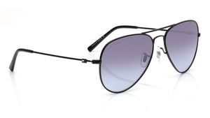 Image 2 of Grey Aviator Sunglasses for Men from Tommy Hilfiger Available at Titan Eye+