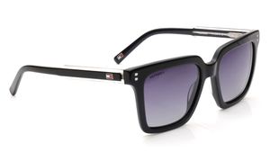 Image 2 of Blue Wayfarer Polarized Sunglasses for Men from Tommy Hilfiger Available at Titan Eye+