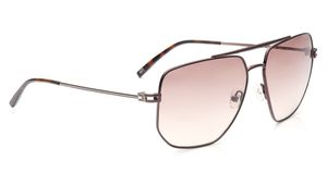 Image 2 of Brown Navigator Sunglasses for Men from Tommy Hilfiger Available at Titan Eye+
