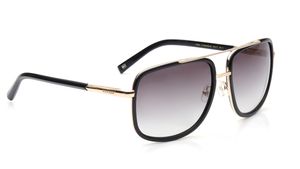 Image 2 of Smoke Square Sunglasses for Men from Tommy Hilfiger Available at Titan Eye+