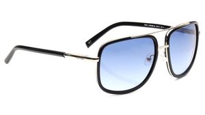 Image 2 of Blue Square Sunglasses for Men from Tommy Hilfiger Available at Titan Eye+