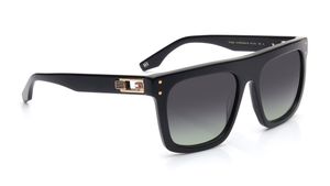 Image 2 of Smoke Square Sunglasses for Men from Tommy Hilfiger Available at Titan Eye+