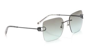 Image 2 of Green Square Sunglasses for Women from Tommy Hilfiger Available at Titan Eye+