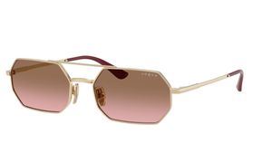 Image 2 of Pink Irregular Sunglasses for Women from Vogue Eyewear Available at Titan Eye+