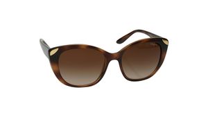 Image 2 of Brown Butterfly Sunglasses for Women from Vogue Eyewear Available at Titan Eye+
