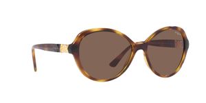 Image 2 of Brown Butterfly Sunglasses for Women from Vogue Eyewear Available at Titan Eye+