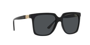 Image 2 of Grey Square Sunglasses for Women from Vogue Eyewear Available at Titan Eye+