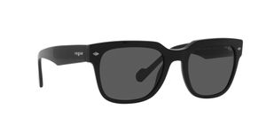 Image 2 of Grey Square Sunglasses for Men from Vogue Eyewear Available at Titan Eye+