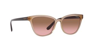 Image 2 of Brown CatEye Sunglasses for Women from Vogue Eyewear Available at Titan Eye+