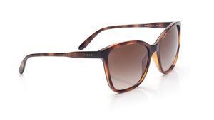 Image 2 of Brown Butterfly Polarized Sunglasses for Women from Vogue Eyewear Available at Titan Eye+